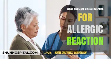 Hospital Allergy Treatment: Medications Administered for Severe Allergic Reactions