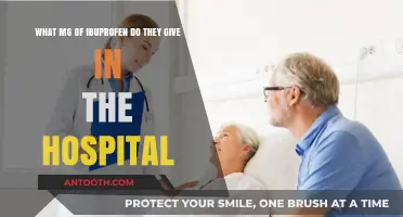 Hospital Ibuprofen Dosage: Understanding the Standard Mg Administered