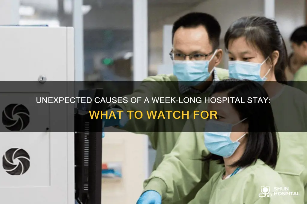 what might put you in the hospital for a week