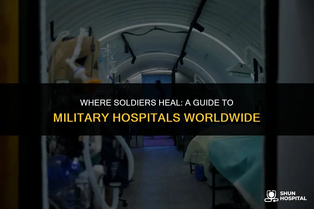 what military hospitals house soldiers