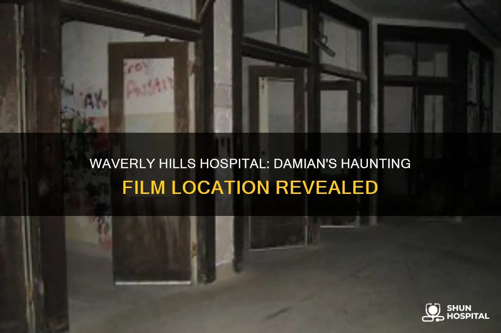 what movies were filmed at waverly hills hospital damian