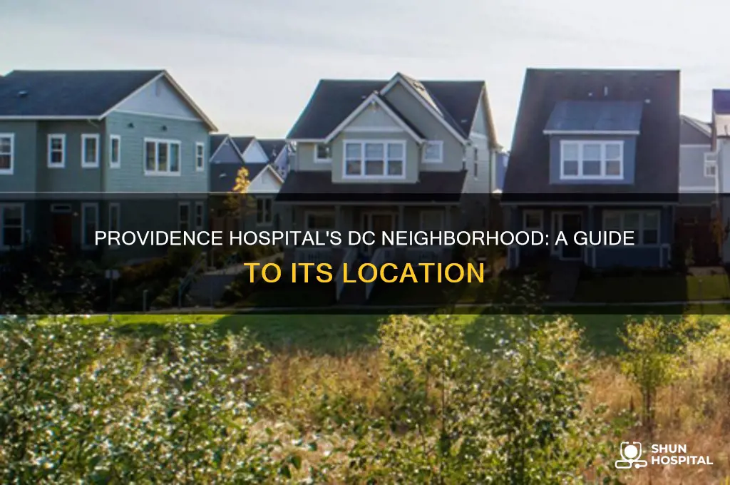 what neighborhood is providence hospital in washington dc in