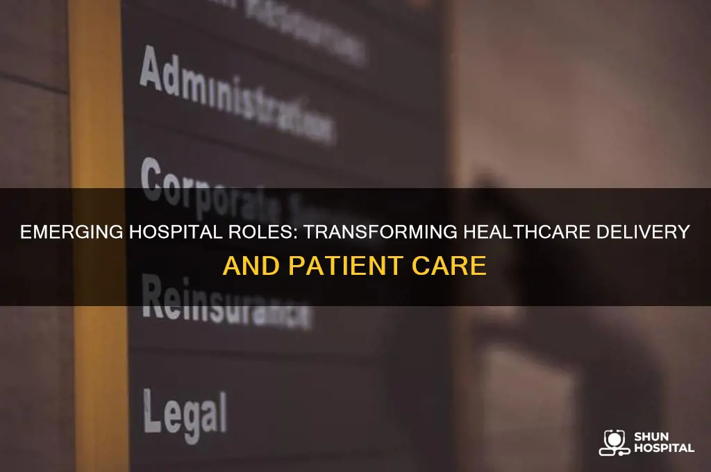 what new roles have been created at the hospital level