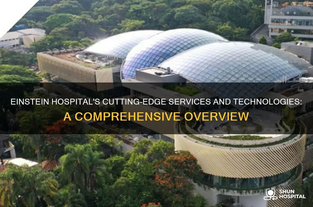 what new services and technologies does einstein hospital offers
