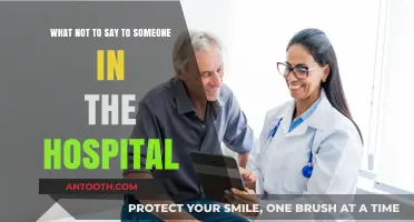 Avoid These Phrases: What Not to Say to Hospital Patients