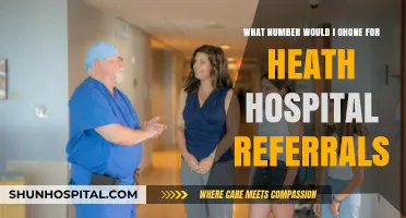 Need a Health Hospital Referral? Here’s the Number to Call