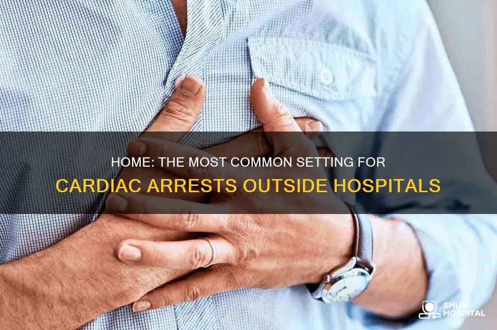 what of out-of-hospital cardiac arrests happen in the home