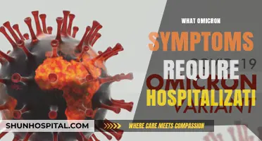 When Omicron Hits Hard: Symptoms That Demand Hospital Care