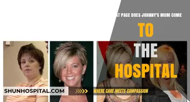 When Does Johnny's Mom Arrive at the Hospital in the Story?