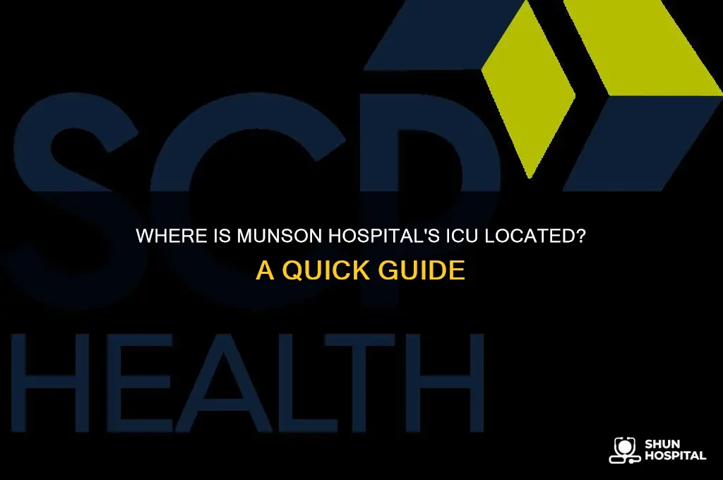 what part of munson hospital is icu located at