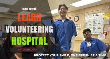 Discovering Life Lessons: The Impact of Hospital Volunteering