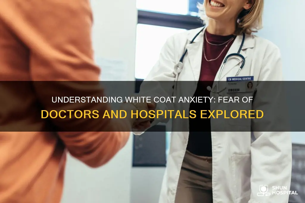 what percent of people are afraid of doctors and hospitals