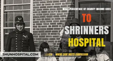 Shriners Hospital Funding: How Much of Charity Income is Allocated?