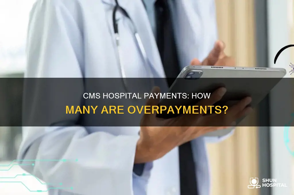 what percentage of hospital payements by cms are oveerpayments