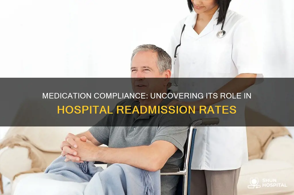 what percentage of hospital readmission is due to medication compliance