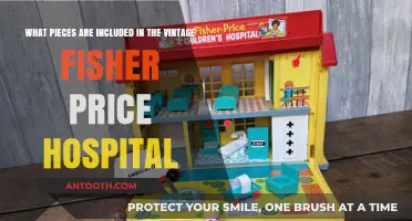 Vintage Fisher Price Hospital: Unboxing the Classic Medical Playset Pieces