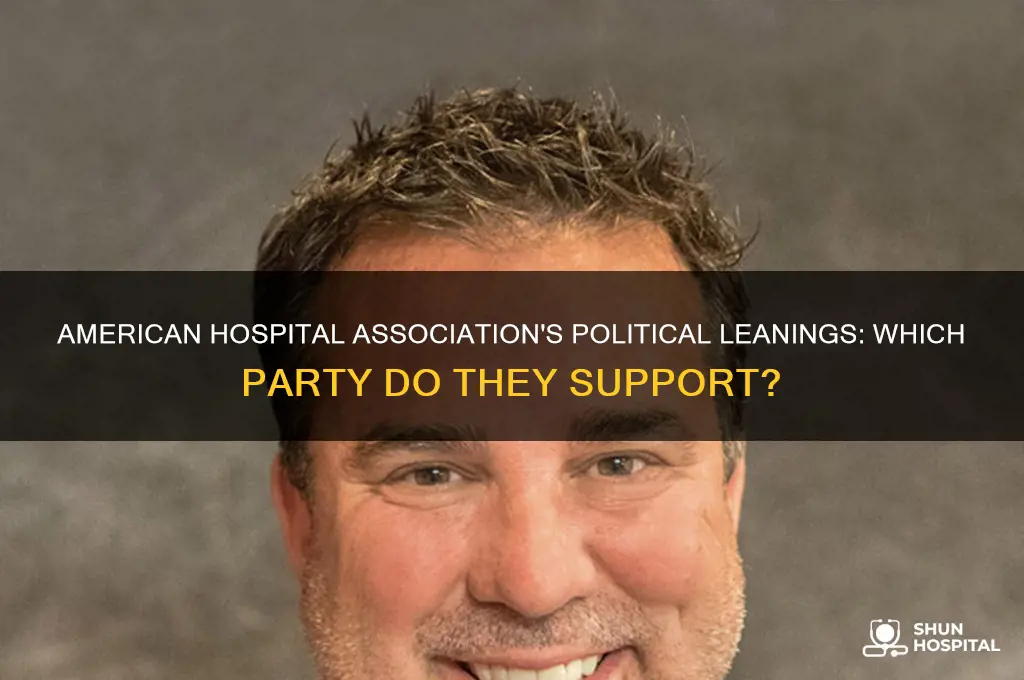 what political party does the american hospital association support