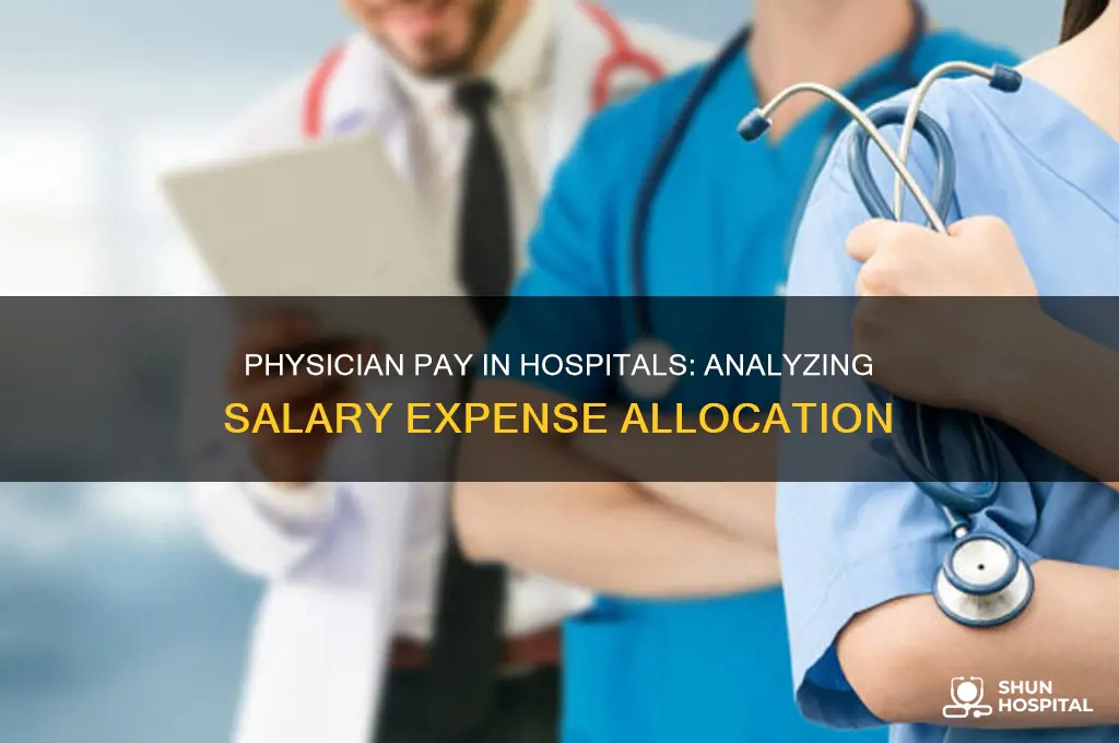 what portion of hospital salary expenses goes to physicians