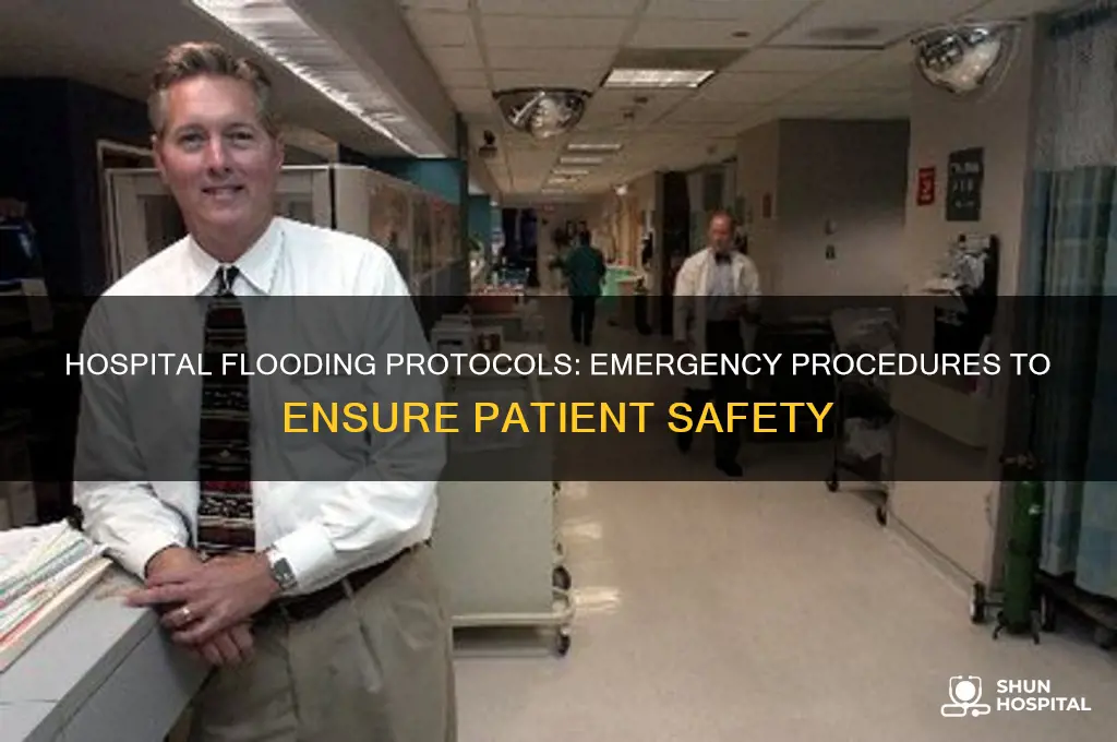 what procedures do hospitals have in case of flooding