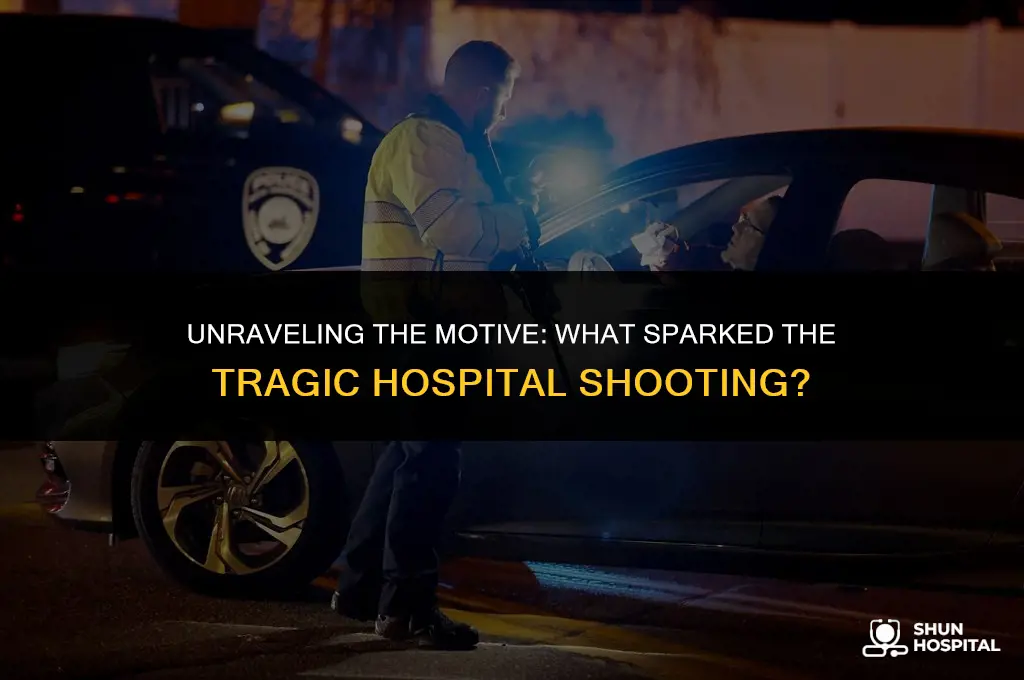 what provoked the hospital shooting
