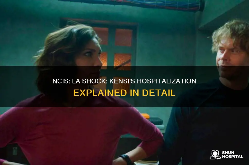 what put kensi in the hospital on ncis la