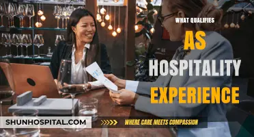 Exploring the Essentials: What Counts as Hospitality Experience?