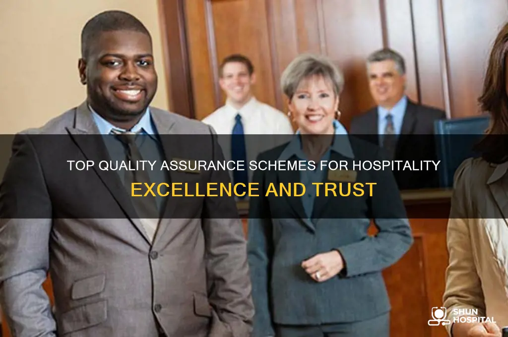 what quality assurance schemes are available in the hospitality industry