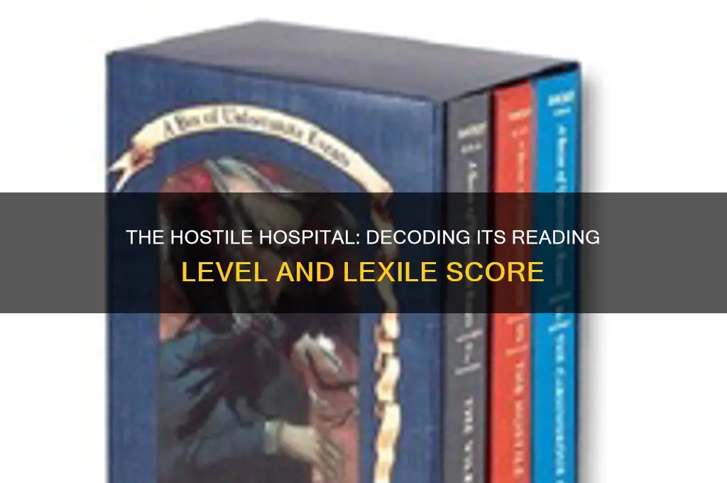 what reading level is the hostile hospital also kexile score