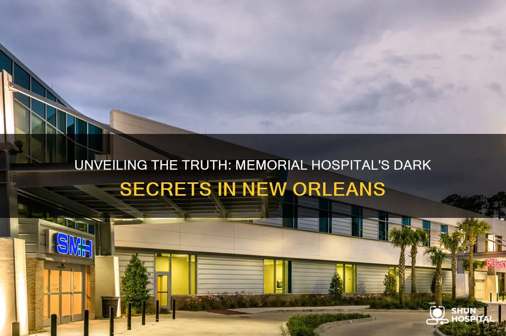what really happened at memorial hospital in new orleans