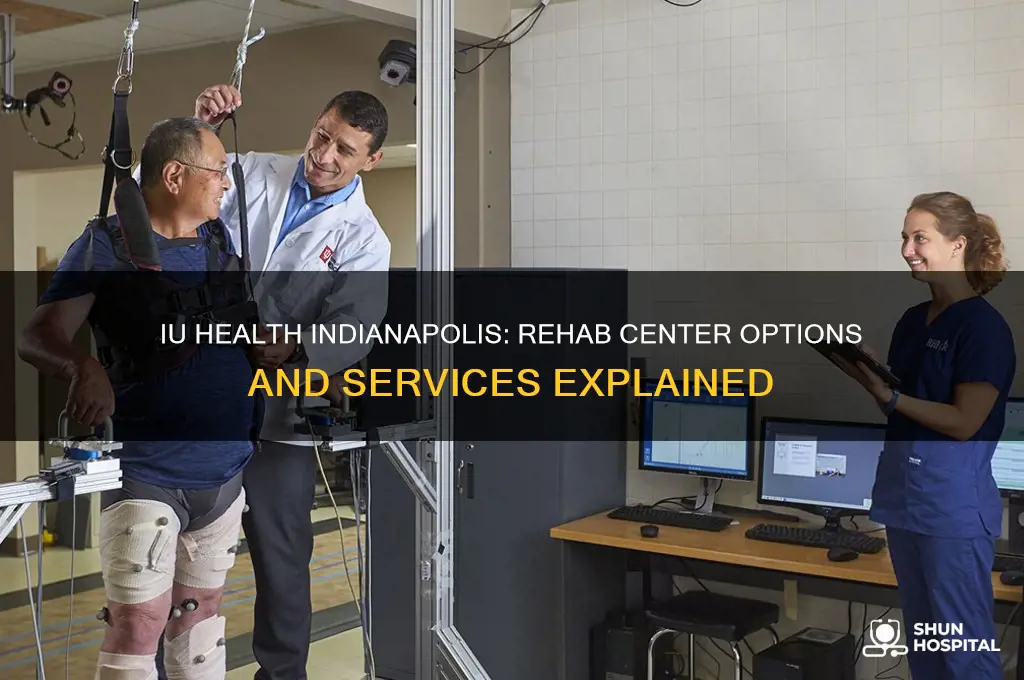 what rehab center does iu medical hospital indianapolis indiana