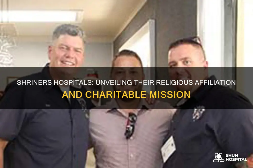 what religion is shriners hospital