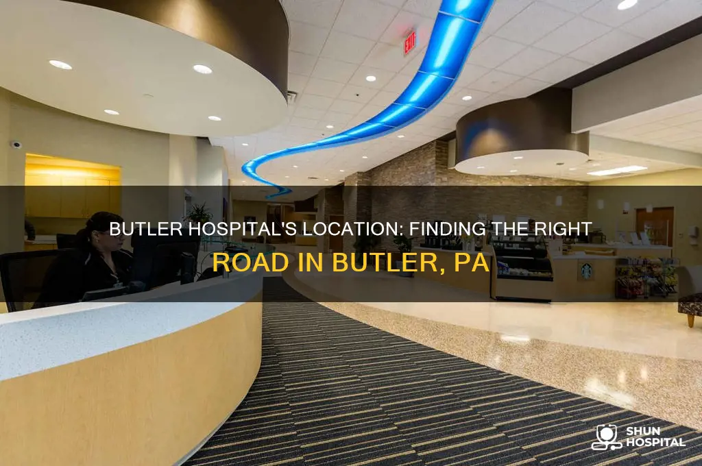 what road is the bulter hospital on in butler pa