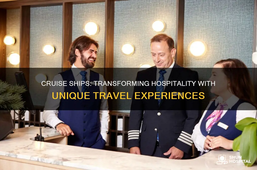what role does cruise ships play in the hospitality sector