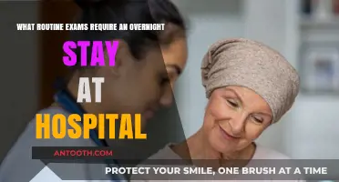 Overnight Hospital Stays: Routine Exams Requiring Extended Care