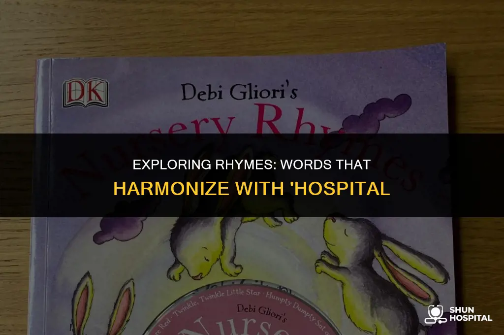what rymes with hospital
