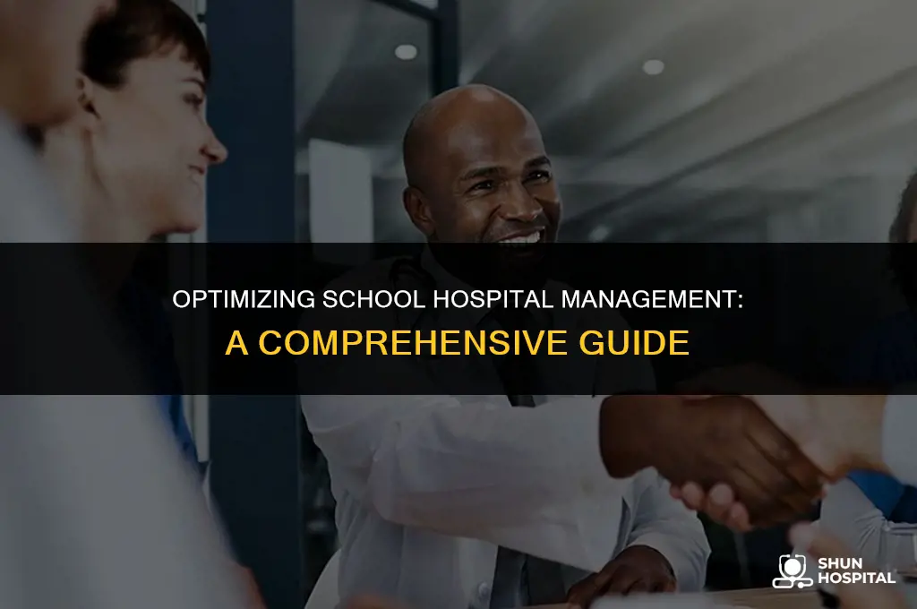 what schools school hospital management