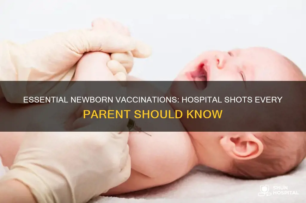 what shots are given to newborns in the hospital