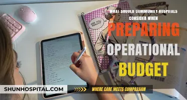 Strategic Budgeting for Community Hospitals: Key Considerations for Operational Success