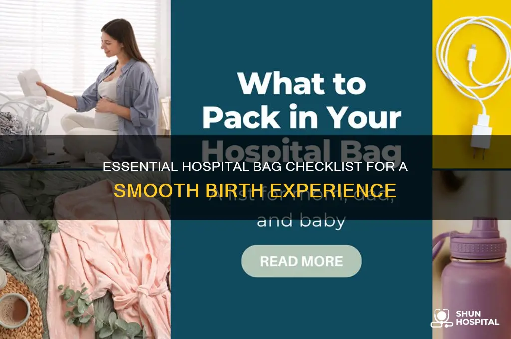what should i pack for the hospital giving birth