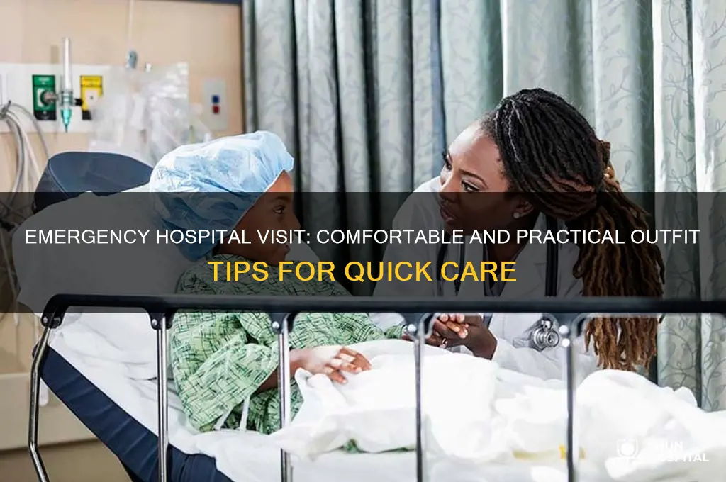 what should i wear to the hospital for emergency services