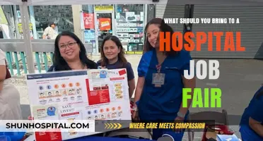 Essential Items to Bring to a Hospital Job Fair for Success