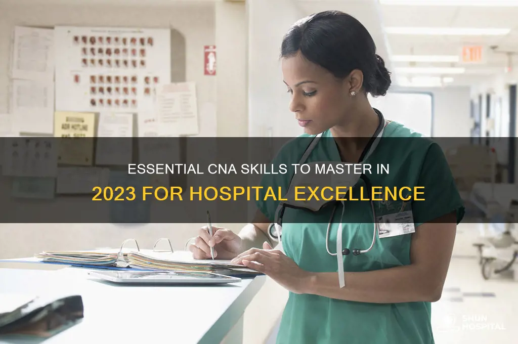 what skills you want to develop this year hospital cna