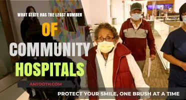 Exploring the State with Fewest Community Hospitals in the U.S