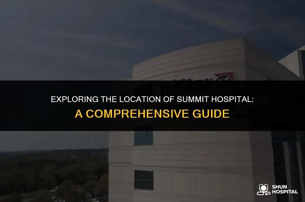 what state is sumitt hospital