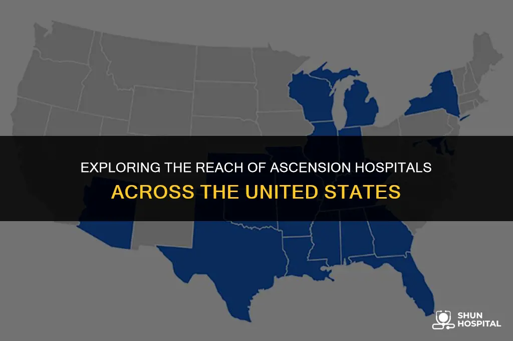 what states have ascension hospitals