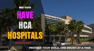 Exploring the Reach of HCA Hospitals Across the United States