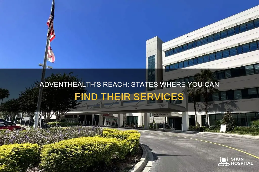 what states is adventhealth in