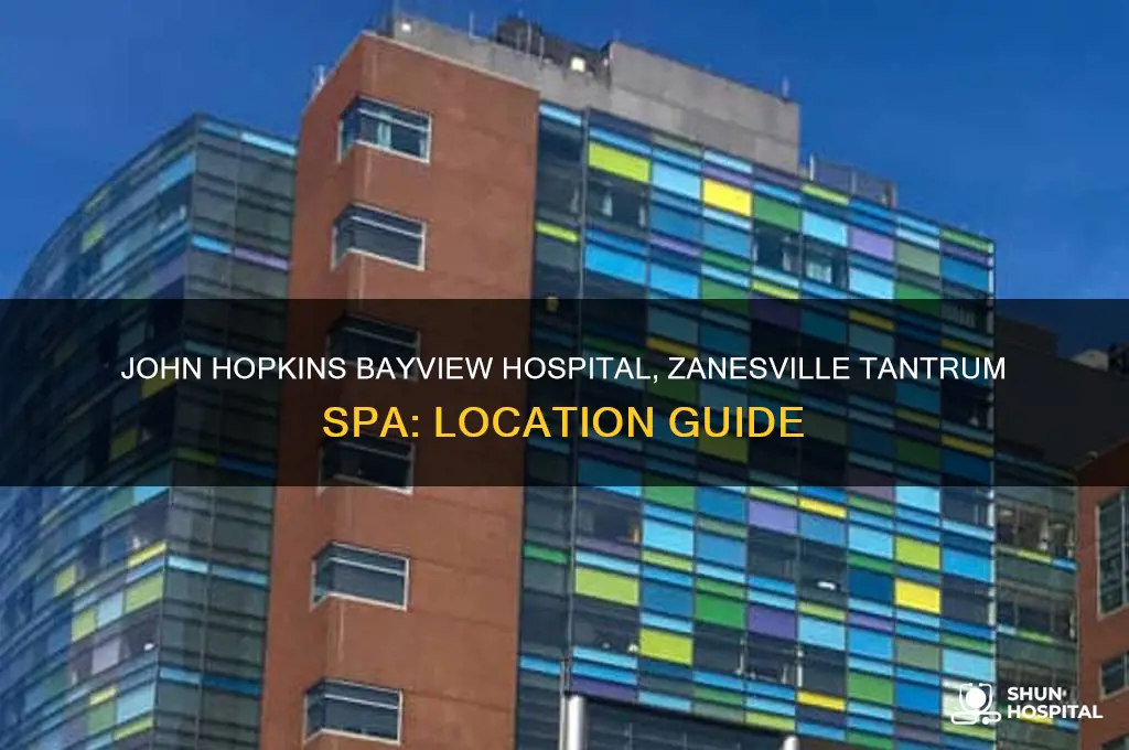 what street is john hopkins bayview hospital zanesville tantrum spa