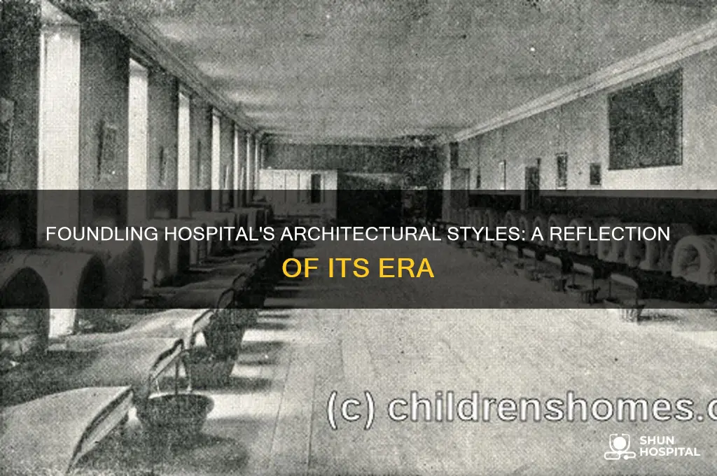what style s did the foundling hospital construction reflect
