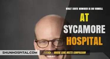 Finding Dr. Virrell: Suite Number at Sycamore Hospital Revealed
